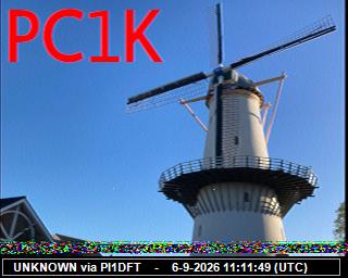 SSTV image from PI1DFT_2M