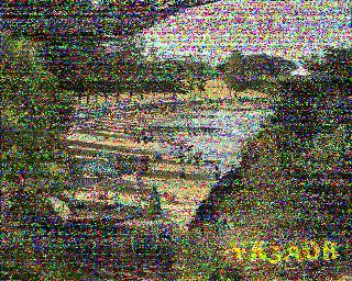 SSTV image from VK2KDK_2M