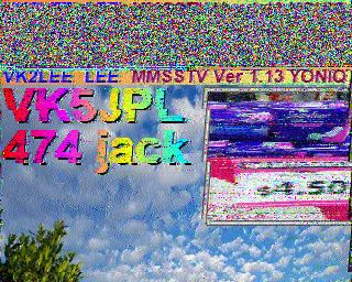 SSTV image from VK2KDK_2M