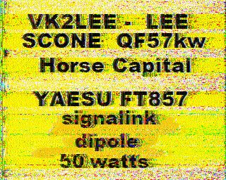 SSTV image from VK2KDK_2M