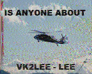 SSTV image from VK2KDK_2M