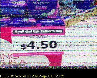 SSTV image from VK7DIK_2M