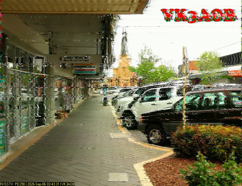 SSTV image from VK7DIK_2M