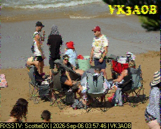 SSTV image from VK7DIK_2M