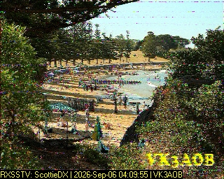 SSTV image from VK7DIK_2M