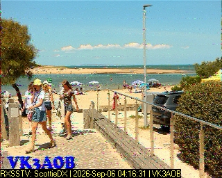 SSTV image from VK7DIK_2M