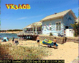 SSTV image from VK7DIK_2M