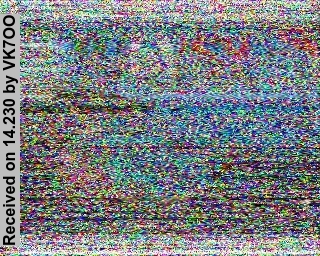 SSTV image from VK7OO_20M
