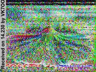 SSTV image from VK7OO_20M