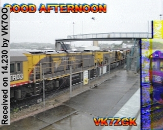 SSTV image from VK7OO_20M