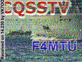 SSTV image from VK7OO_20M