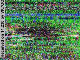 SSTV image from VK7OO_20M