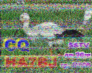 SSTV image from WF3F_20M
