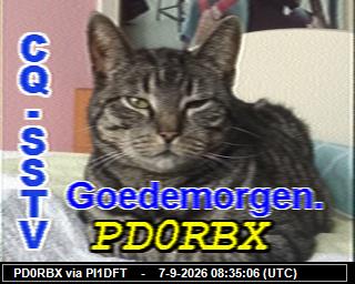SSTV image from DB0PTB_2M