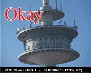 SSTV image from DB0PTB_2M