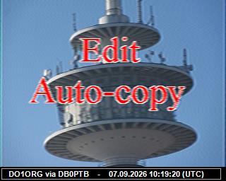 SSTV image from DB0PTB_2M