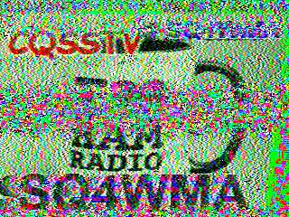 SSTV image from IU0FBK_20M