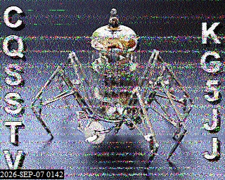 SSTV image from KO6KL_20M