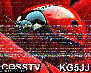 SSTV image from KO6KL_20M