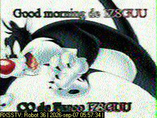 SSTV image from PA0041SWL_20M