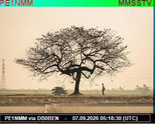 SSTV image from PC1K_2M