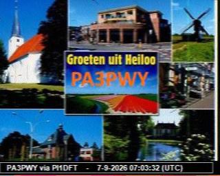 SSTV image from PC1K_2M