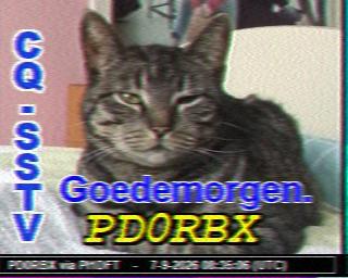 SSTV image from PC1K_2M