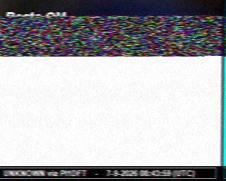 SSTV image from PC1K_2M