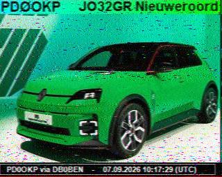 SSTV image from PC1K_2M