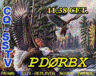 SSTV image from PD0RBX_2M