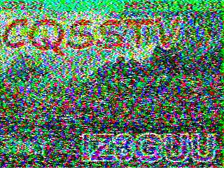 SSTV image from PD2PW_20M