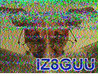 SSTV image from PD2PW_20M