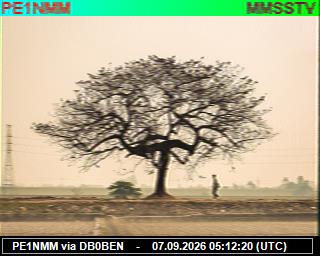 SSTV image from PI1DFT_2M