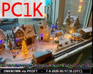 SSTV image from PI1DFT_2M