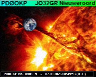 SSTV image from PI1DFT_2M