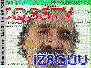 SSTV image from VK7OO_20M