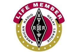ARRL Life Member emblem from Larry Peterson WA9TT