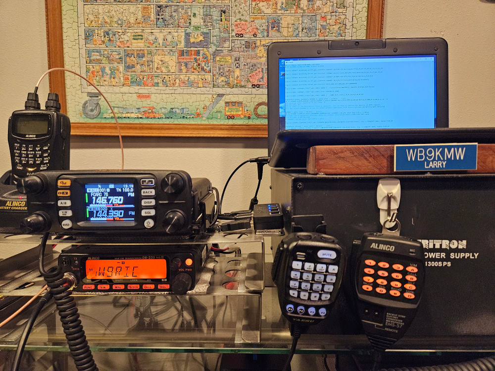 Larry WA9TT local FM and Fusion radios
